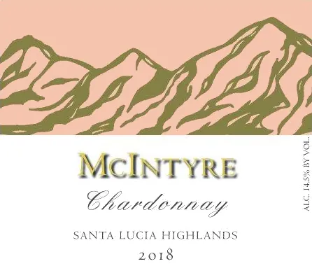 Santa Lucia Highlands Chardonnay Bottle