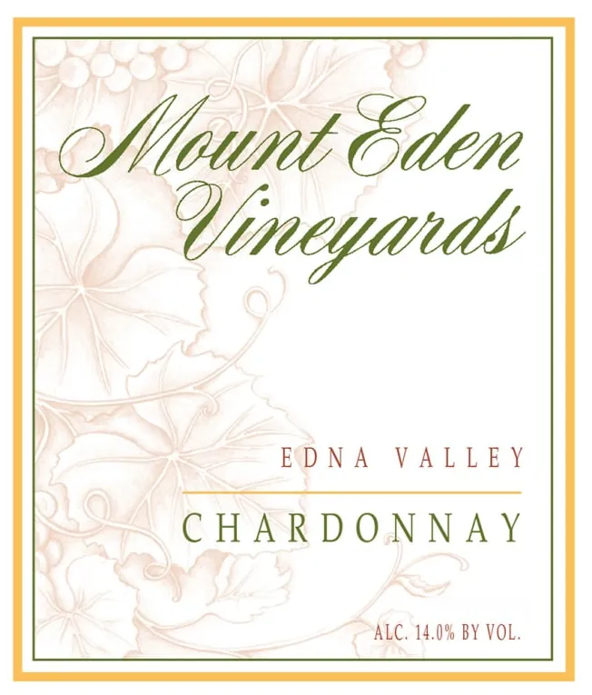 Edna Valley Chardonnay Bottle