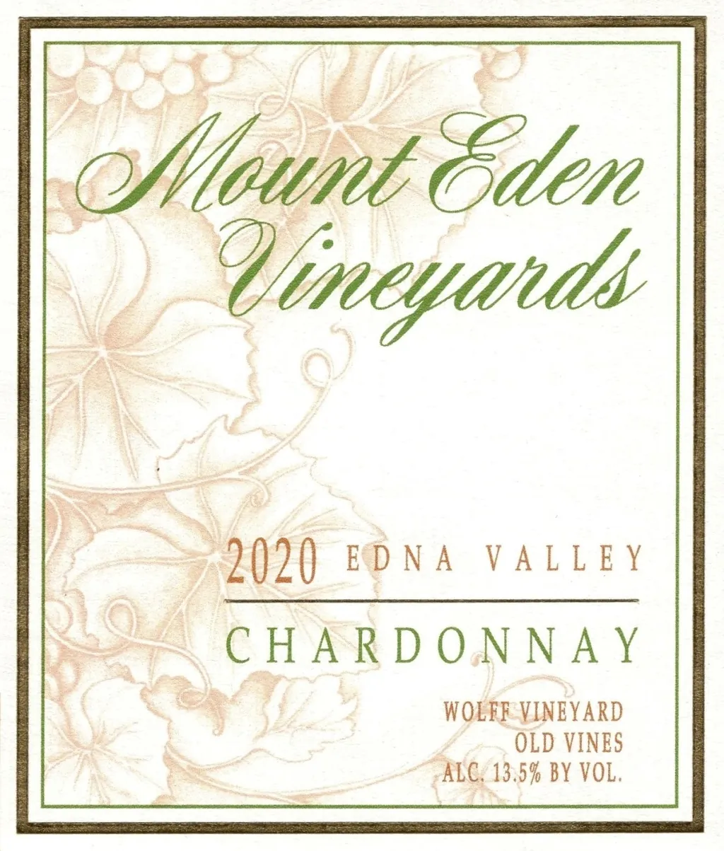 Wolff Vineyard Chardonnay Bottle