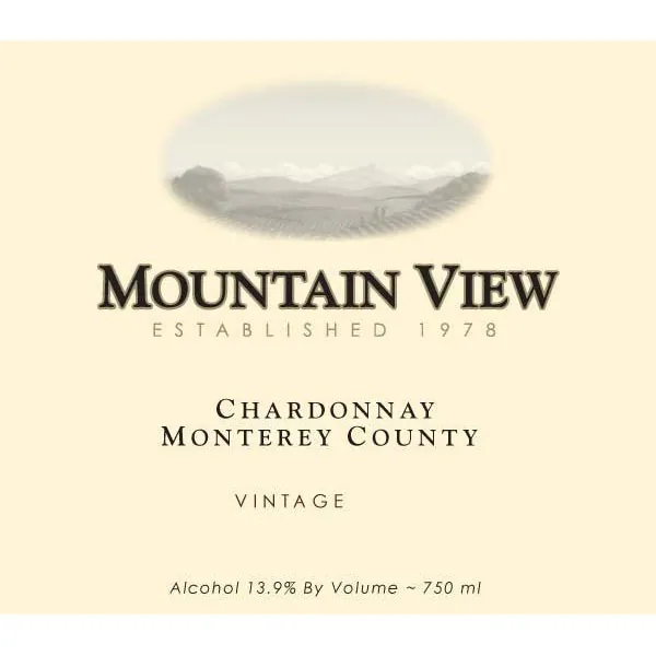 Monterey Chardonnay Bottle