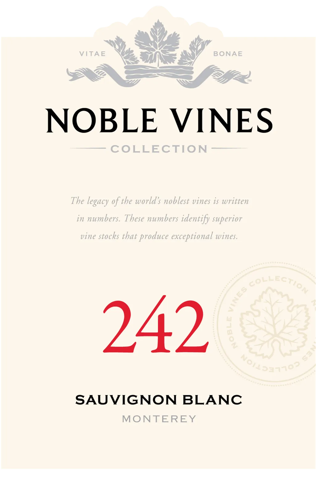 242 Sauvignon Blanc Bottle