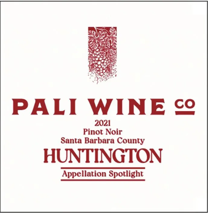 Huntington Pinot Noir Bottle