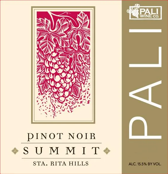 Summit Pinot Noir Bottle