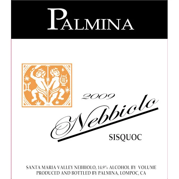 Sisquoc Vineyard Nebbiolo Bottle