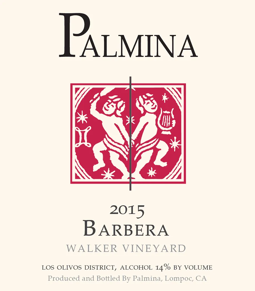 Walker Vineyard Barbera Bottle