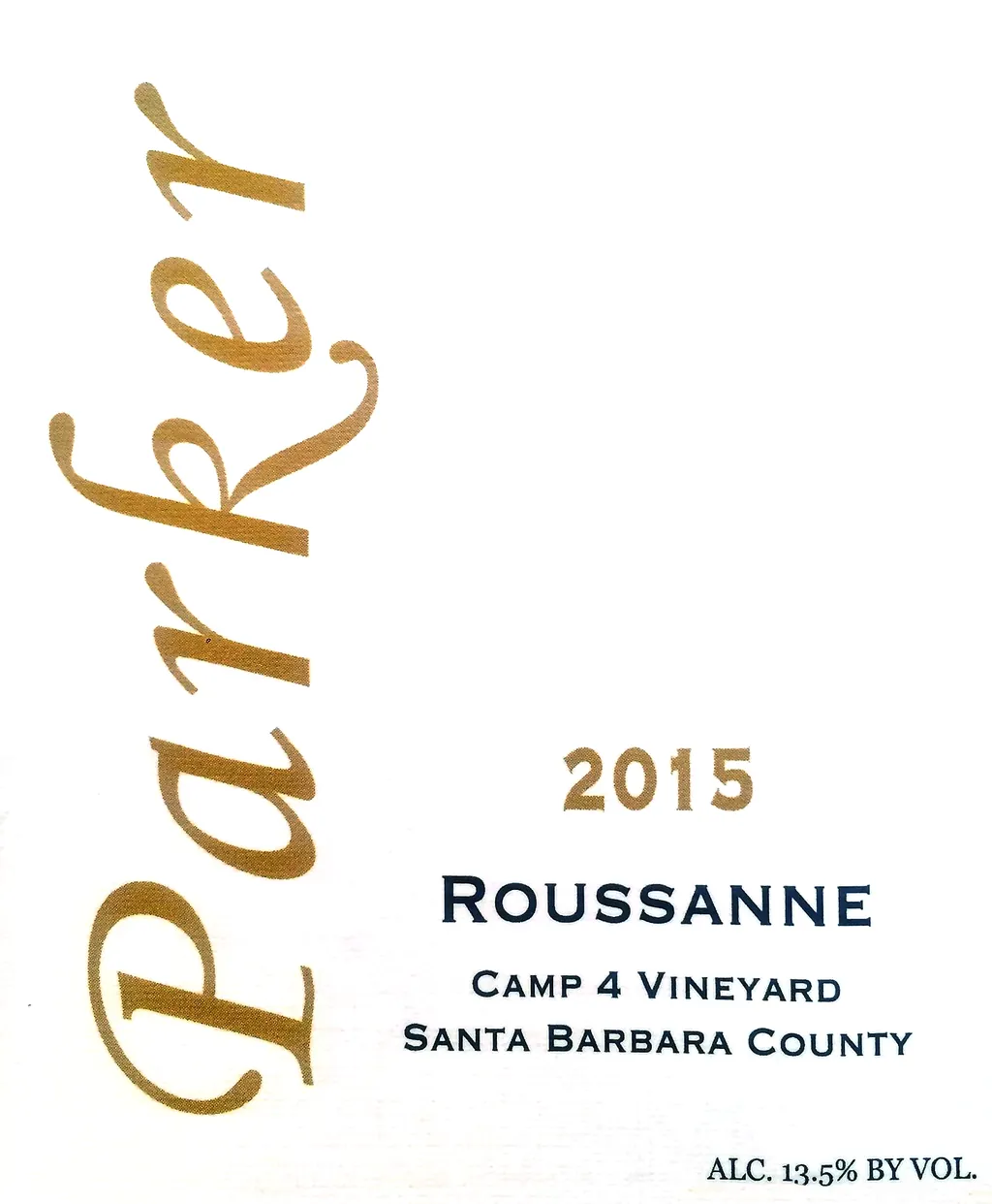 Camp 4 Vineyard Rousanne Bottle