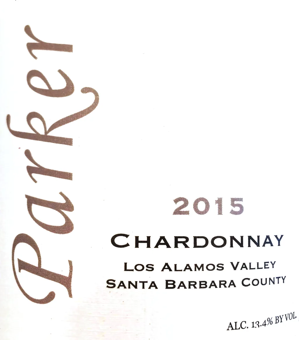 Los Alamos Valley Chardonnay Bottle