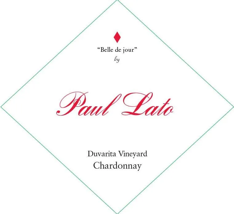 Belle du Jour Duvarita Vineyard Chardonnay Bottle