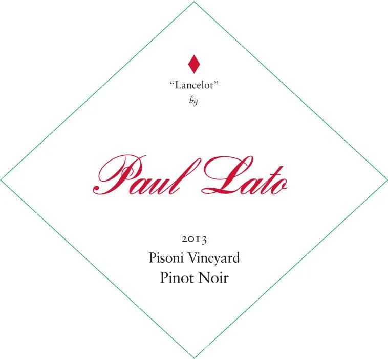Lancelot Pisoni Vineyard Pinot Noir Bottle