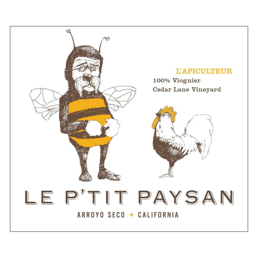 L'Apiculteur Cedar Lane Vineyard Viognier Bottle