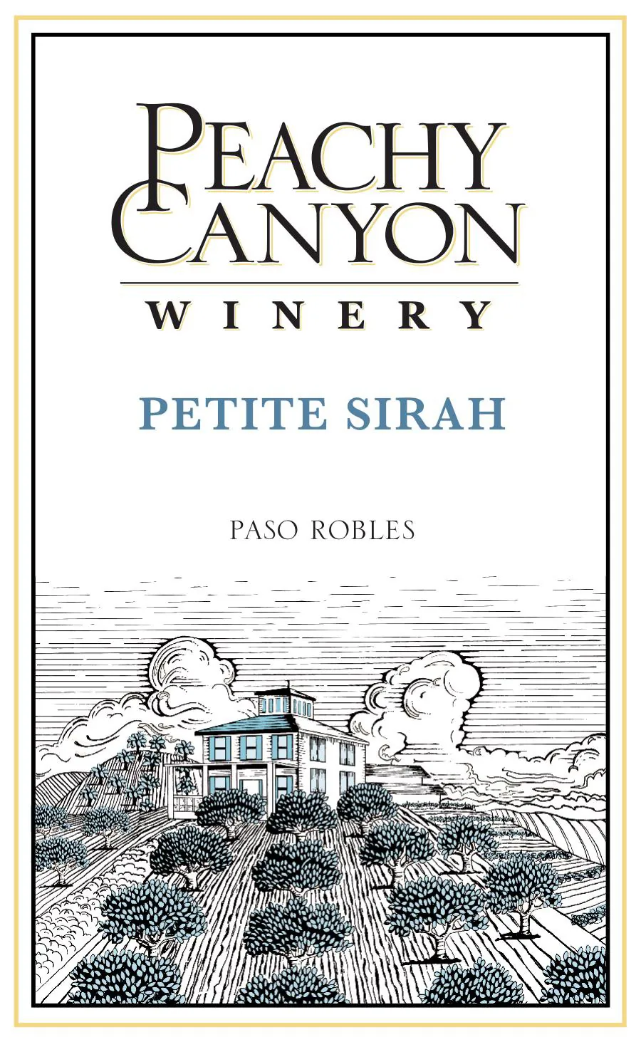 Petite Sirah Bottle