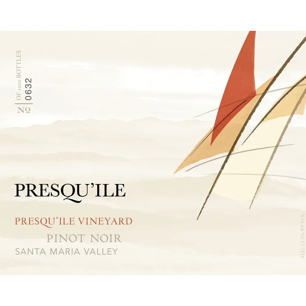 Presqui'le Vineyard Pinot Noir Bottle