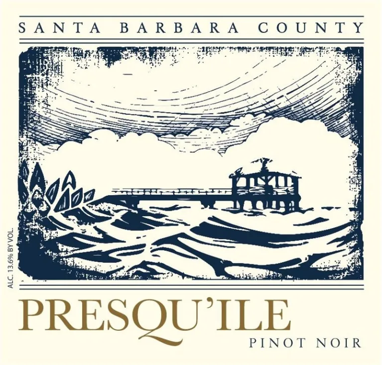 Santa Barbara Pinot Noir Bottle