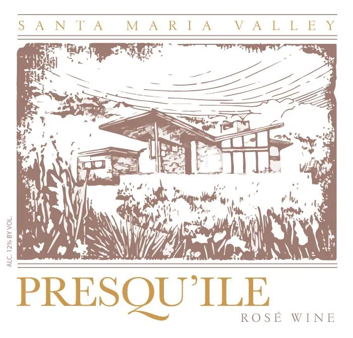 Santa Maria Valley Pinot Noir Rose Bottle