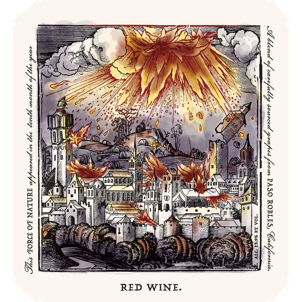 Mossfire Ranch Red Blend Bottle