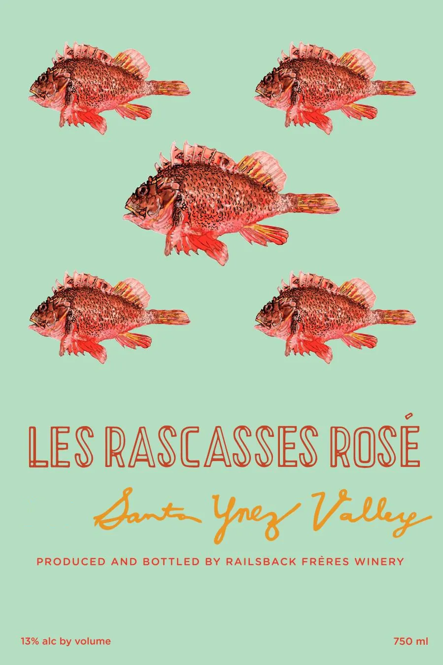 Les Rascasses Rose Bottle