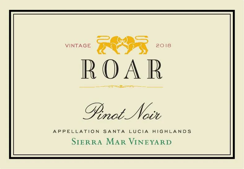 Sierra Mar Vineyard Pinot Noir Bottle