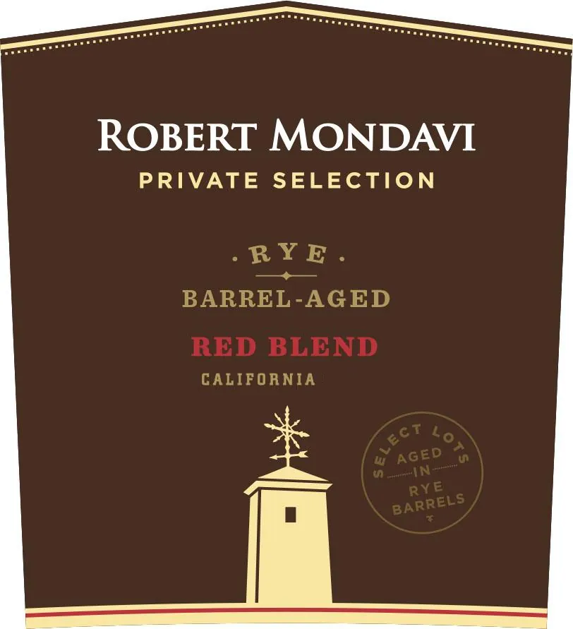 Private Selection Rye Barrel Aged Red Blend Bottle