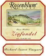 Richard Sauret Vineyard Zinfandel Bottle