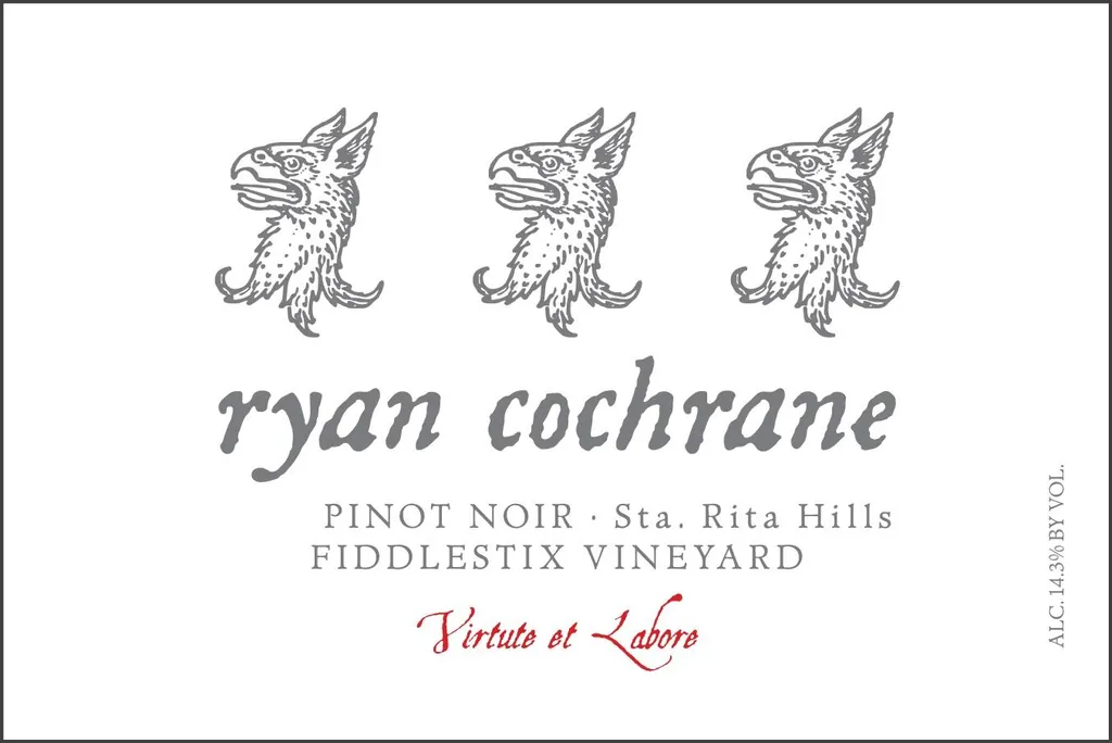 Fiddlestix Vineyard Pinot Noir Bottle