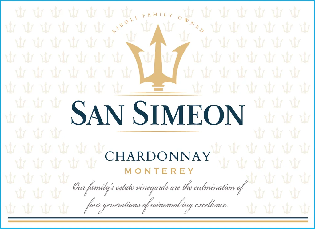 Monterey Chardonnay Bottle