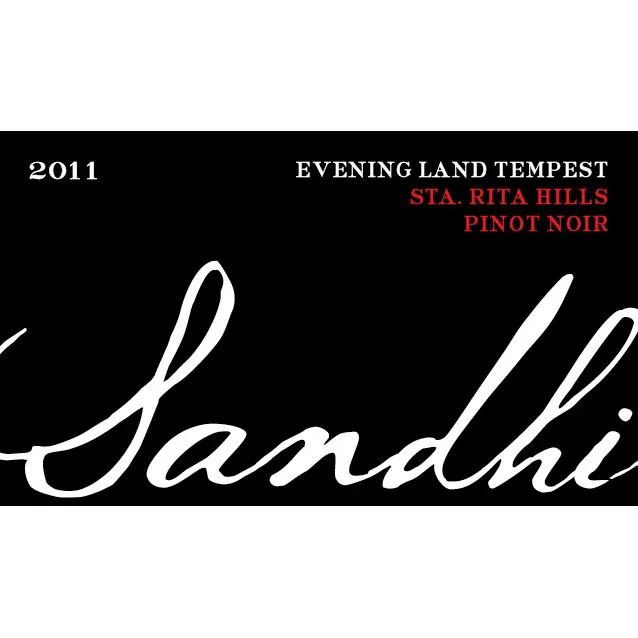 Evening Land Tempest Pinot Noir Bottle