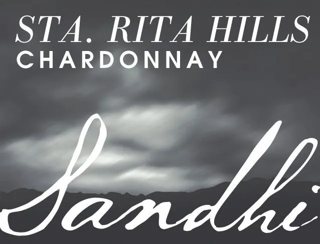 Sta. Rita Hills Chardonnay Bottle