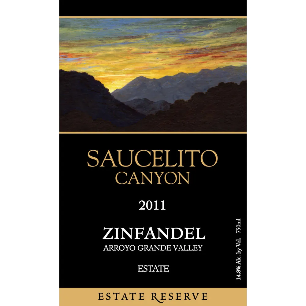 Canyon Estate Reserve Zinfandel Bottle