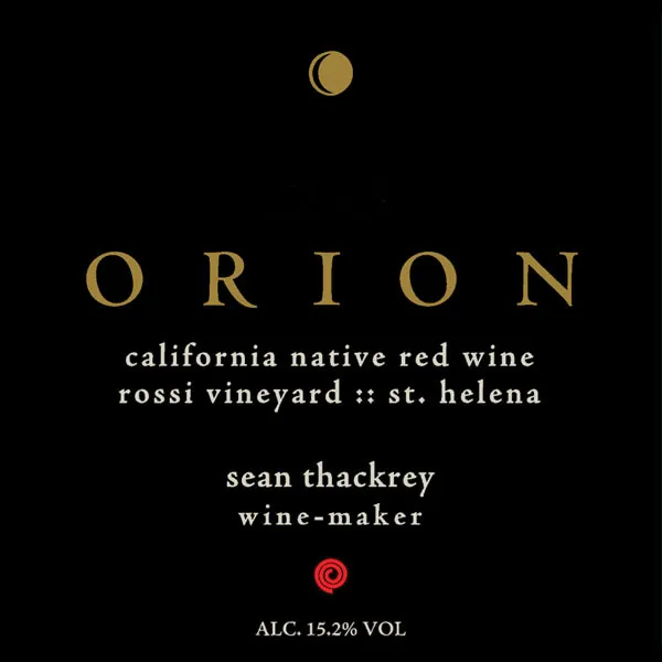 Orion Red Blend Bottle