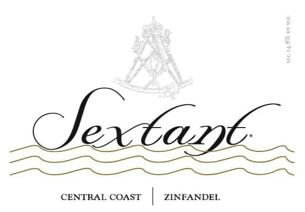 Central Coast Zinfandel Bottle