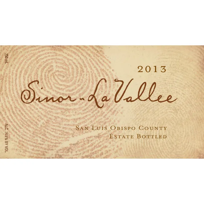 San Luis Obispo Chardonnay Bottle