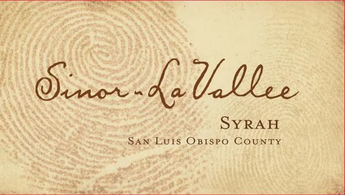 San Luis Obispo Syrah Bottle
