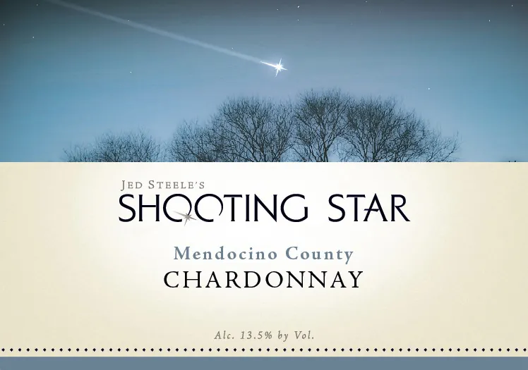 Shooting Star Chardonnay Bottle