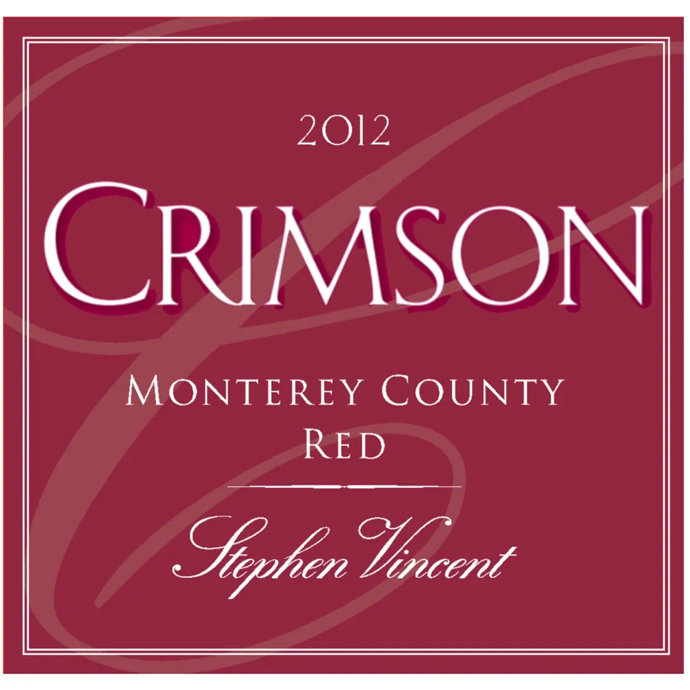 Crimson Red Blend Bottle