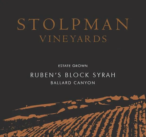 Ruben's Block Syrah Bottle