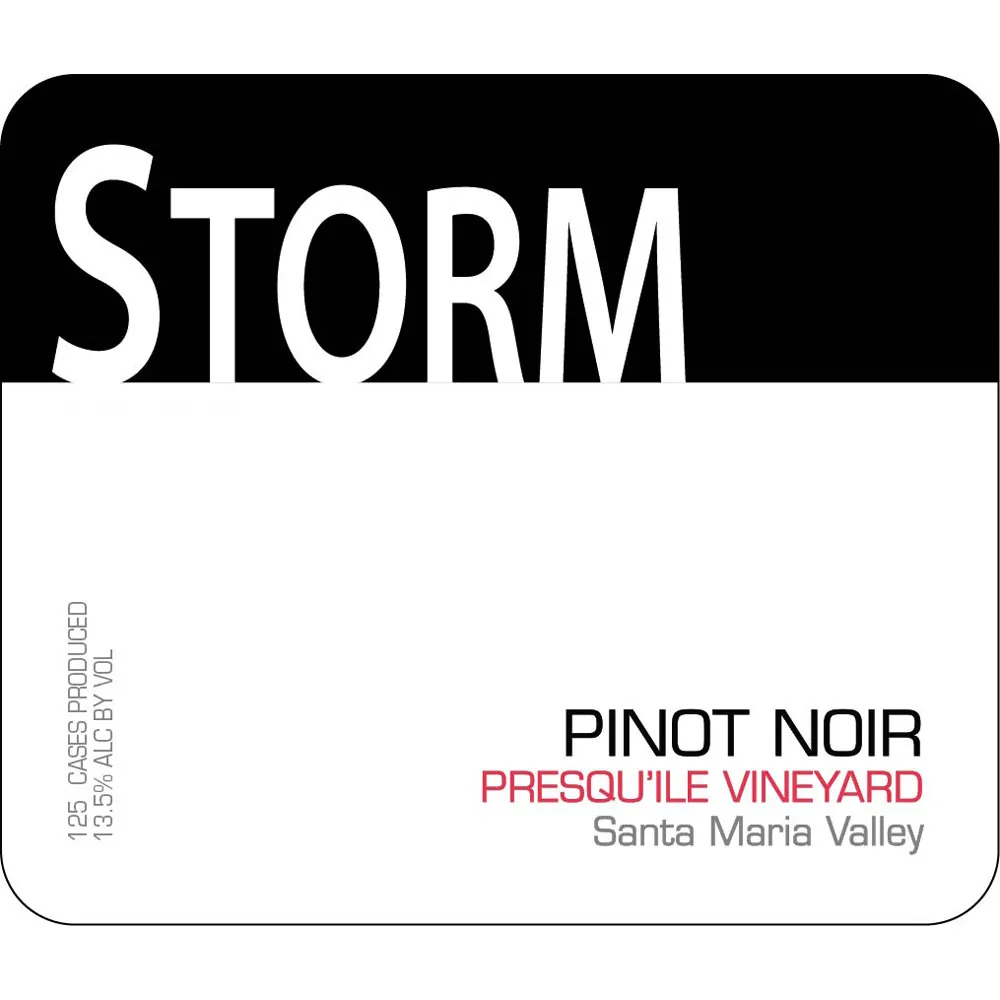 Presqu'ile Vineyard Pinot Noir Bottle