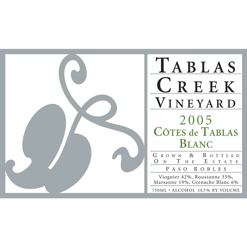 Cotes de Tablas Blanc Bottle