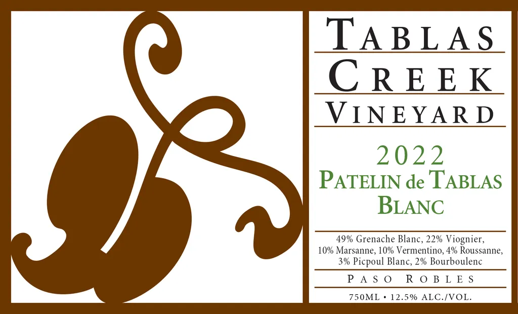 Patelin de Tablas Blanc Bottle