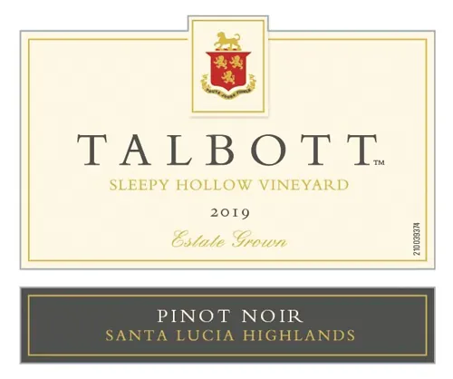 Sleepy Hollow Vineyard Pinot Noir Bottle