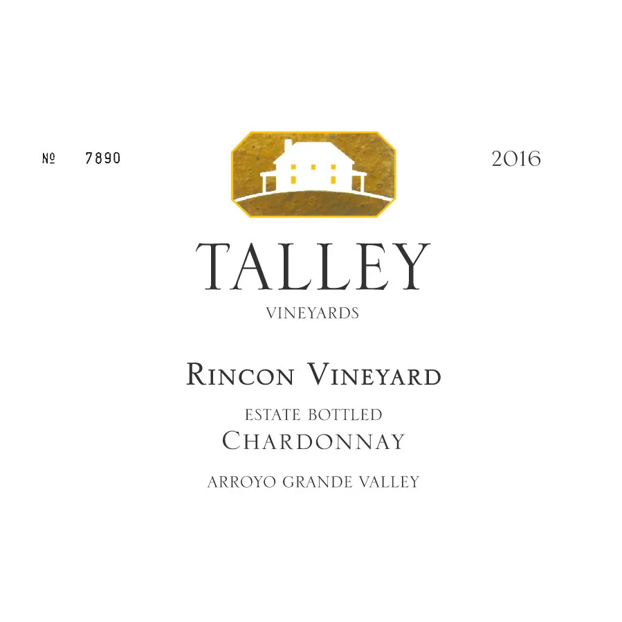 Rincon Vineyard Chardonnay Bottle