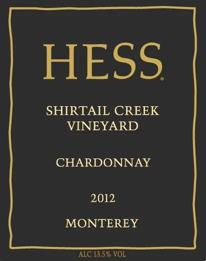 Shirtail Creek Vineyard Chardonnay Bottle