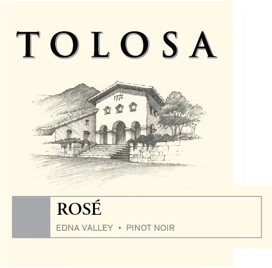 Rose of Pinot Noir Bottle