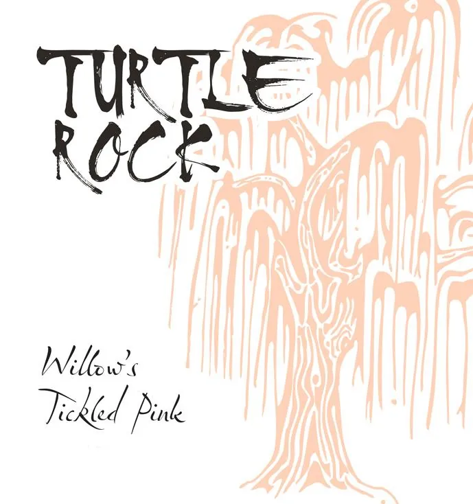 Willow's Tickled Pink Rose Bottle