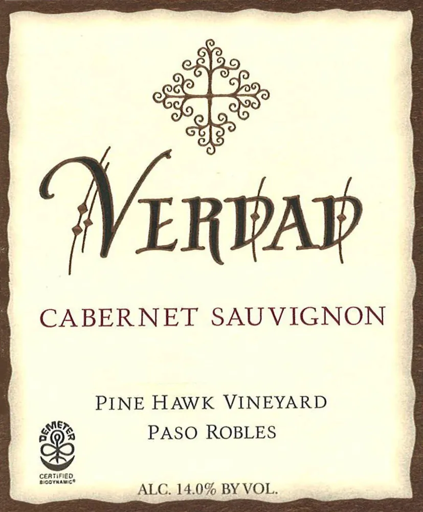 Pine Hawk Vineyard Cabernet Sauvignon Bottle