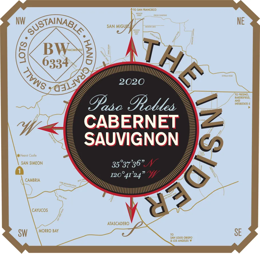The Insider Cabernet Sauvignon Bottle