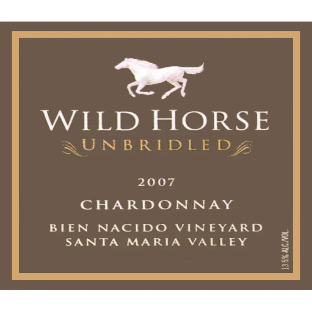 Unbridled Chardonnay Bottle