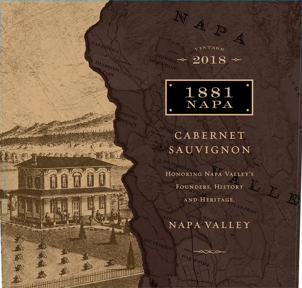 Napa Cabernet Sauvignon Bottle