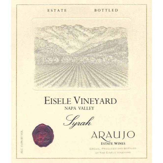 Eisele Vineyard Syrah Bottle