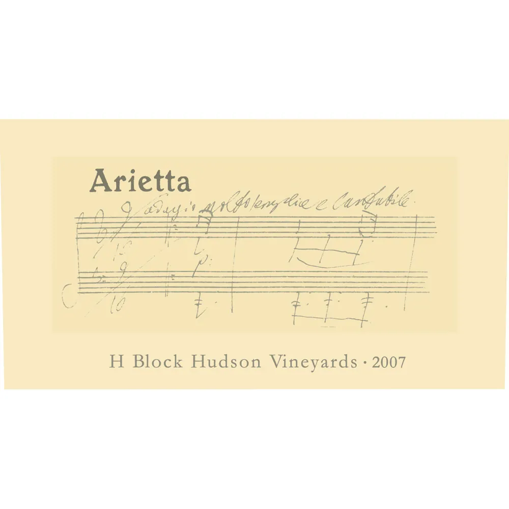 H Block Hudson Vineyard Red Bottle