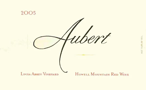 Lucia Abreu Vineyard Red Bottle